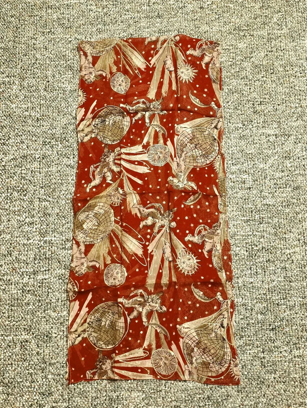 Berkshire Celestial Cherub Oblong Scarf